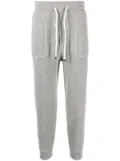 Brunello Cucinelli drawstring cashmere track pants - Grey