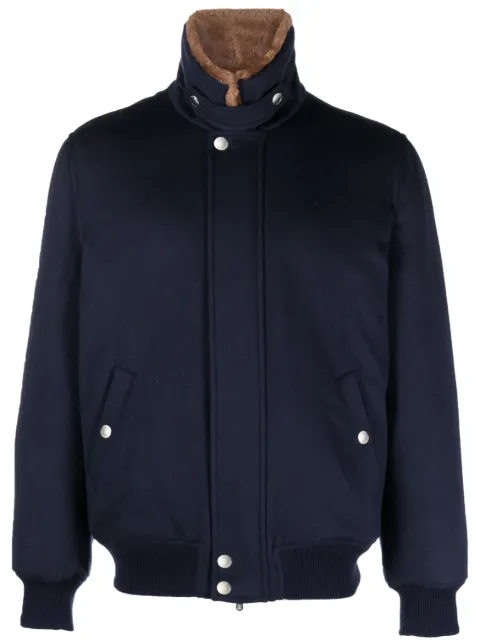 Brunello Cucinelli padded bomber jacket