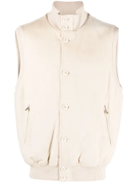 Brunello Cucinelli water-resistant padded vest