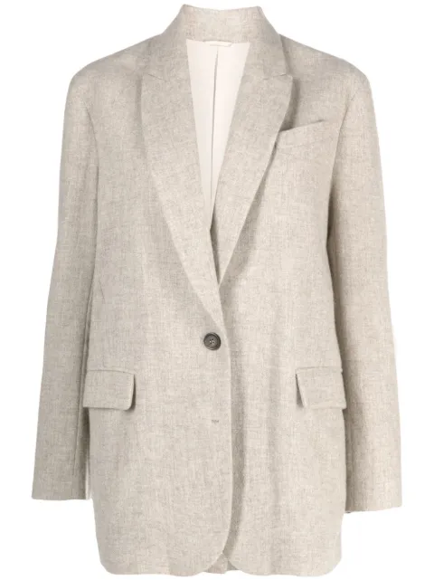 Brunello Cucinelli relaxed-fit notch-lapel blazer