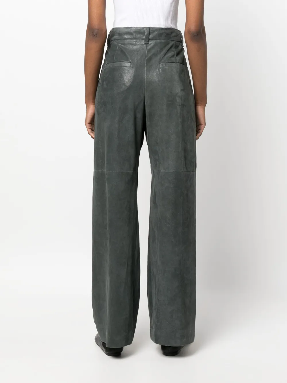 Brunello Cucinelli Straight broek Groen
