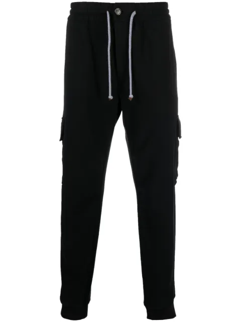 Brunello Cucinelli drawstring cargo cotton trousers