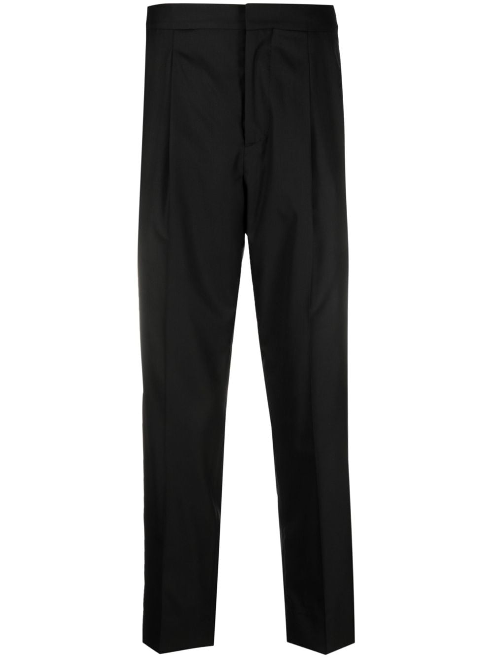Brunello Cucinelli Straight-leg Chino Trousers In Black