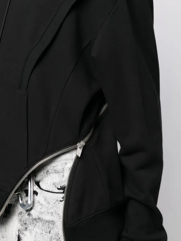HELIOT EMIL ジップアップ パーカー | ブラック | FARFETCH JP