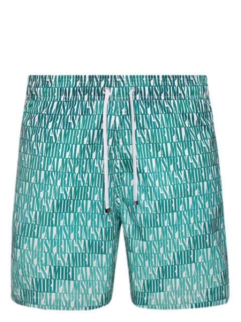 AMIRI shorts de playa con estampado gráfico de AMIRI x Palm Spring 