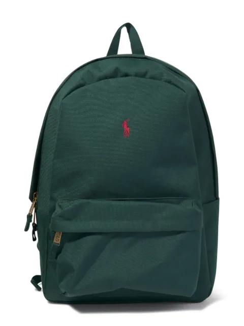POLO RALPH LAUREN KIDS Polo Pony-embroidered backpack