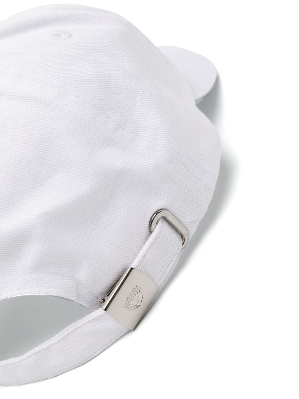 Shop Chiara Ferragni Logo-patch Baseball Cap In White