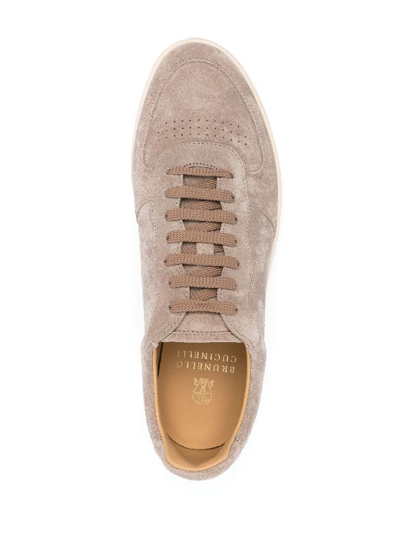 Brunello Cucinelli Classic Sneaker White Calf at