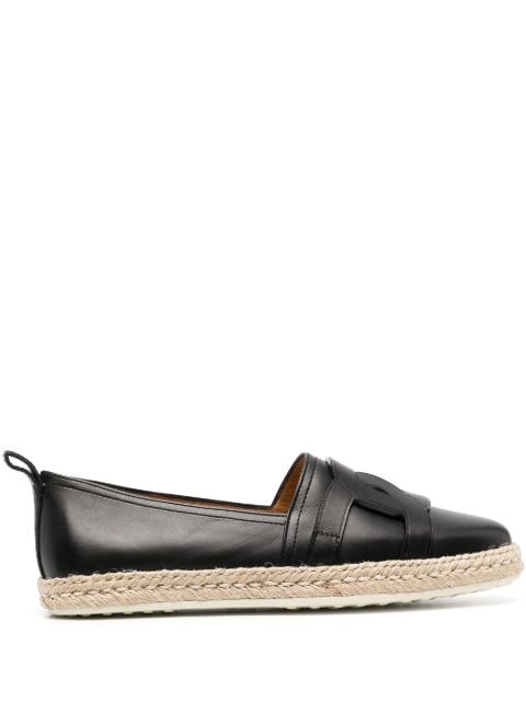 Tod's chain-link-print espadrilles