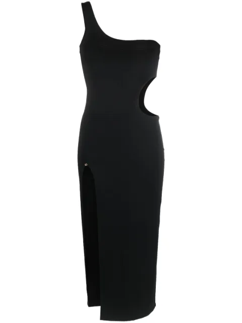 NISSA one-shoulder cut-out midi dress