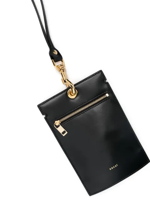 sacai calf-leather shoulder bag S10701 - 3