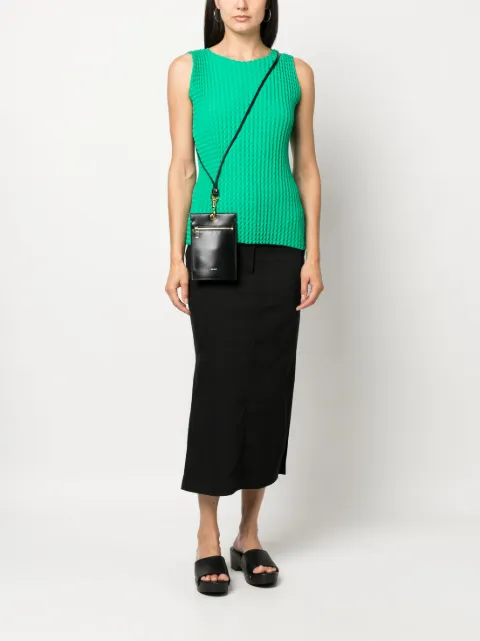 sacai calf-leather shoulder bag S10701 - 1