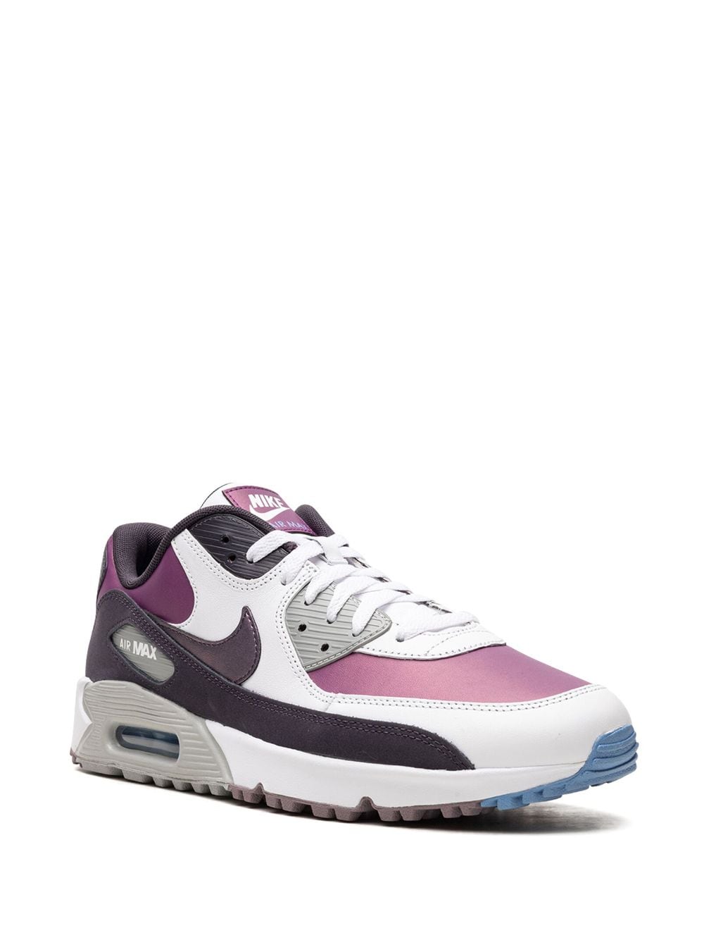 Shop Nike Air Max 90 Golf "cave Purple" Sneakers In White