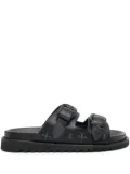 Toga Pulla stud-embellished leather slides - Black