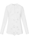 Oscar de la Renta Water Lily blouse - White