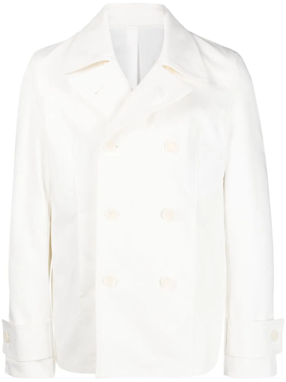 Wales Bonner Ensemble Double-breasted Jacket In White