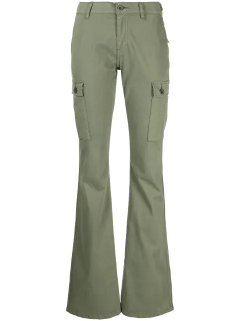 John Elliott Riley low-rise utility bootcut trousers