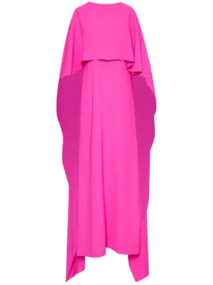 Oscar de la online renta cape dress