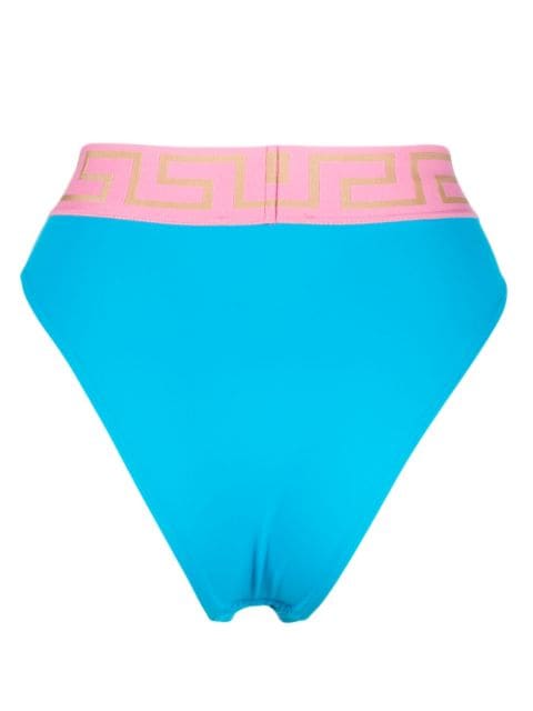 Grecca-waistband bikini bottoms