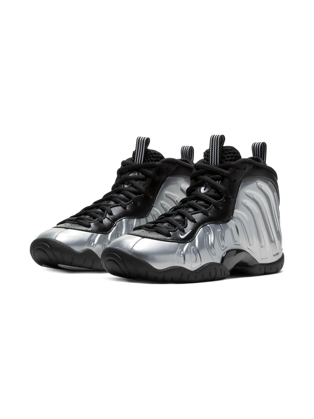 Nike Kids Air Foamposite One GS "Chrome" sneakers - グレー Nike Kids Air Foamposite One GS "Chrome" sneakers - グレー