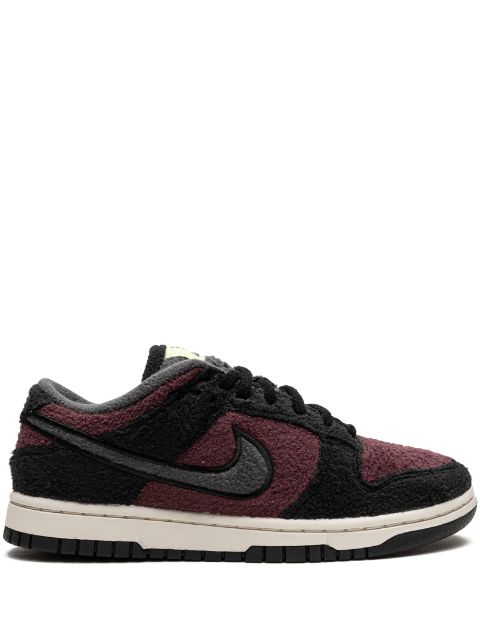 Nike Dunk Low "Fleece Pack - Burgundy Crush" sneakers WOMEN