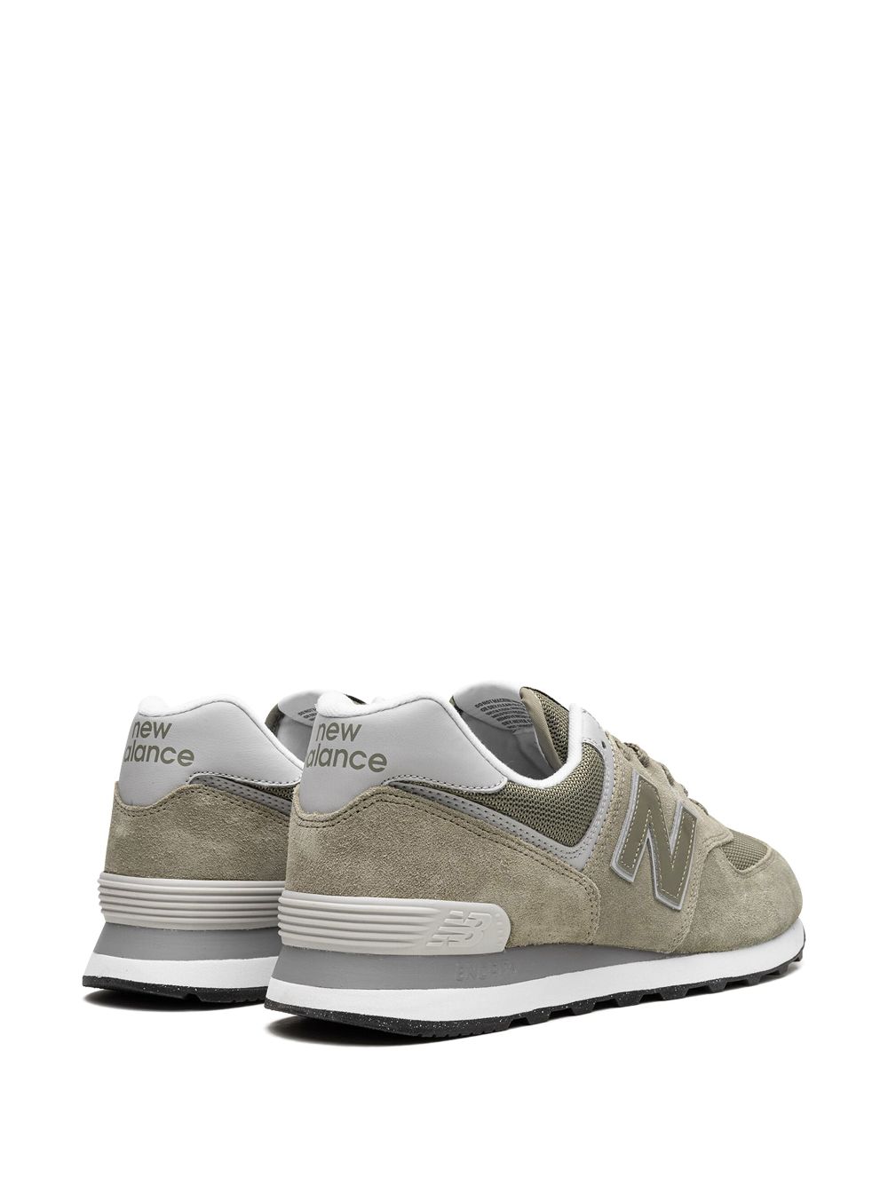 hype New Balance 574 "Green Clay" low-top sneakers 