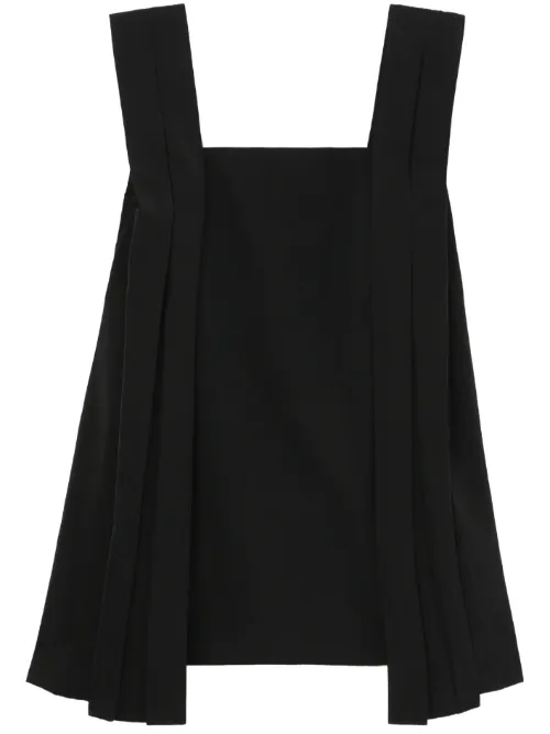 Robe sans manches à détails plissés - We11done - Modalova