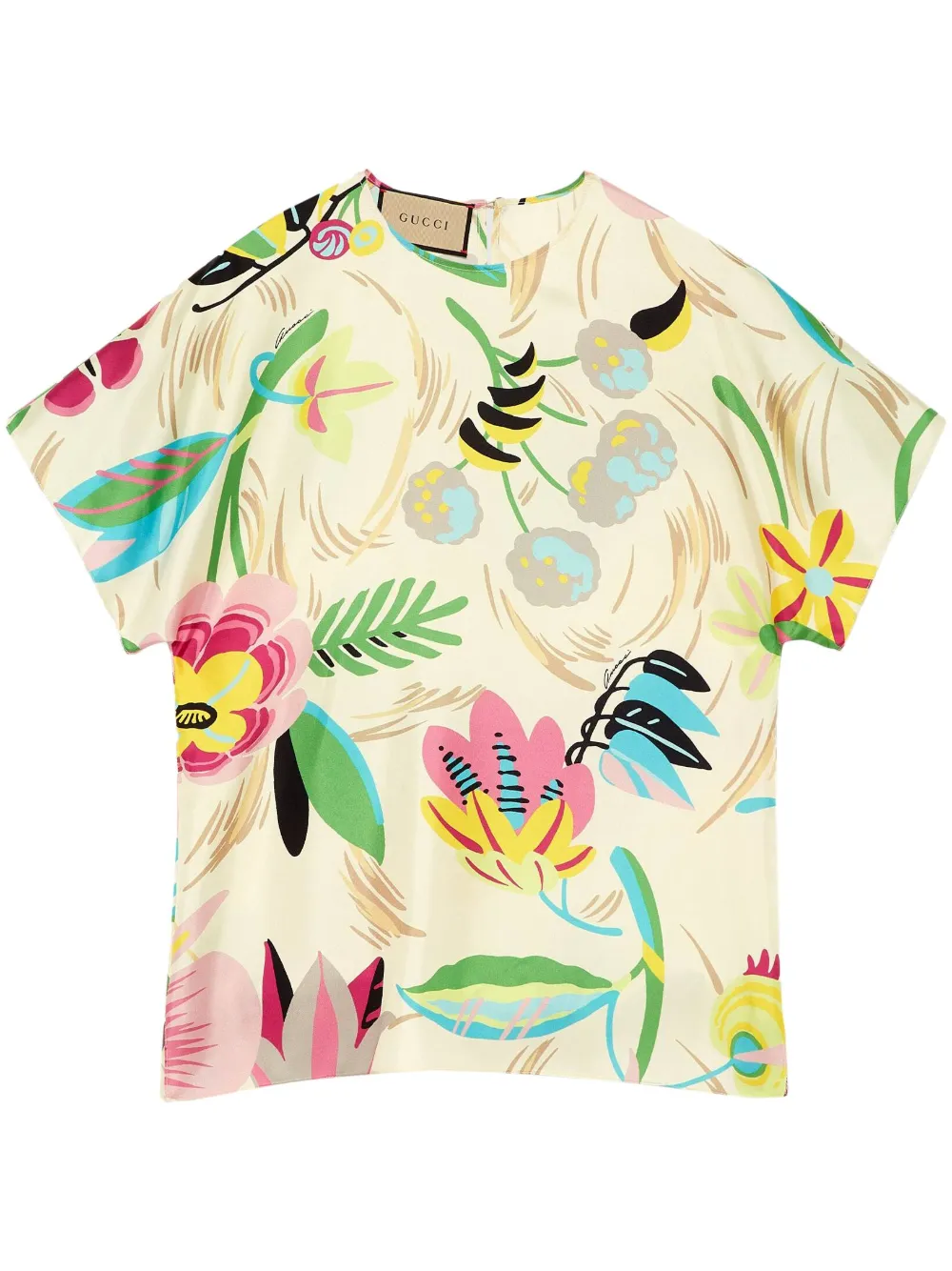 gucci flora t shirt