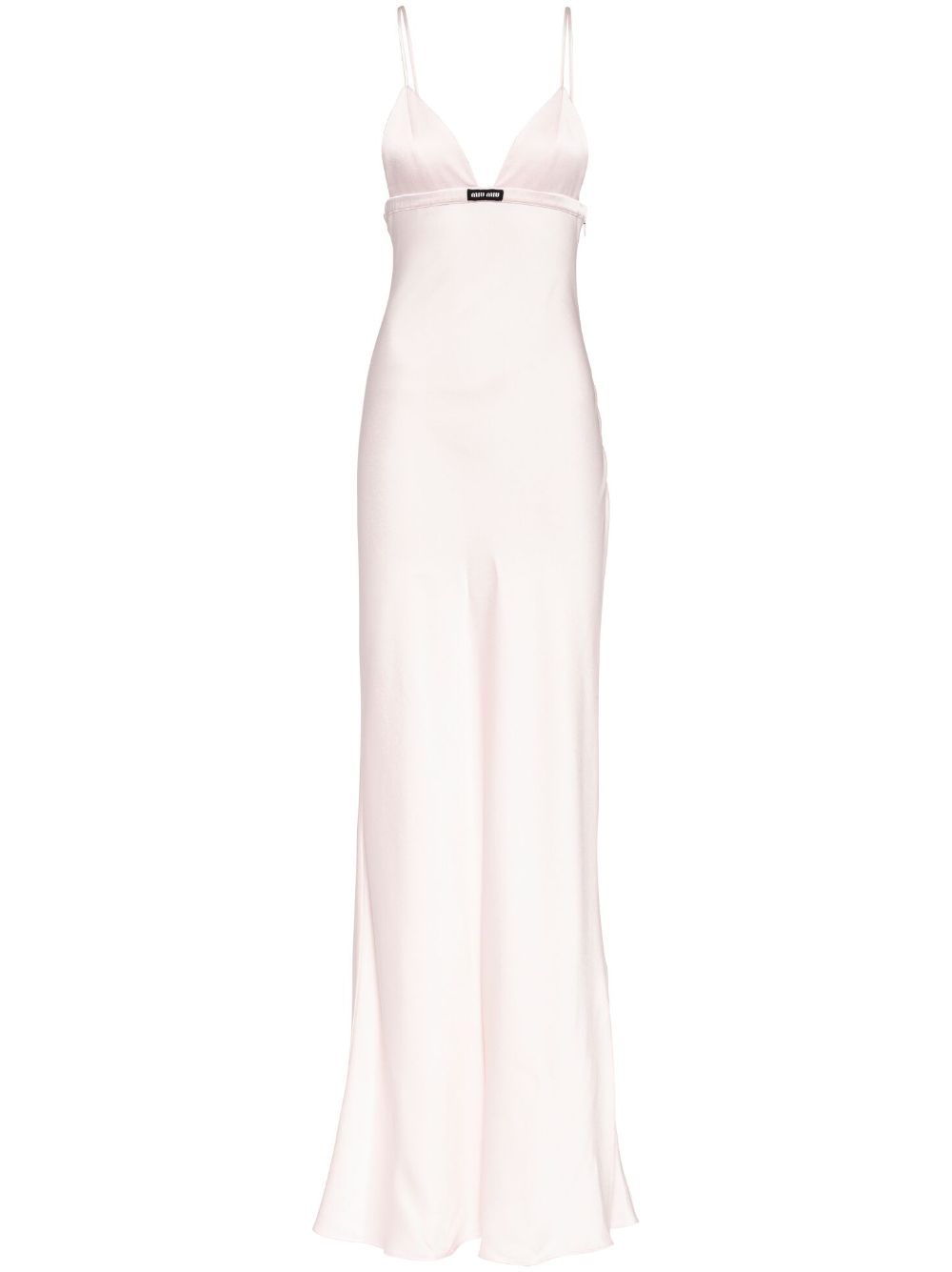 Miu miu discount pink satin dress