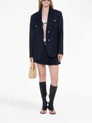 【MiuMiu】シングルブレスト テーラード ブレザー☆SALE中 テーラード ブレザー MiuMiu(ミュウミュウ) ジャケット
