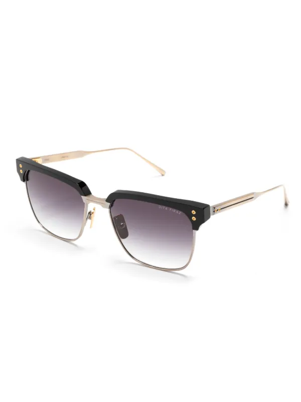 DITA ゴールドフレーム サングラス Dita Eyewear Intracraft ナビゲーターサングラス | ゴールド