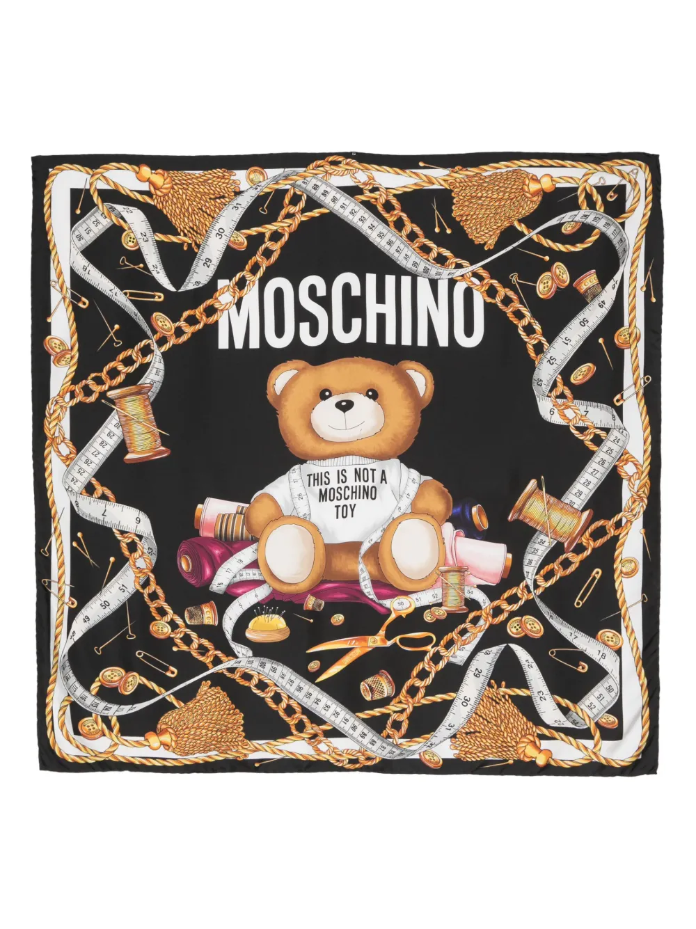 moschino scarf teddy bear