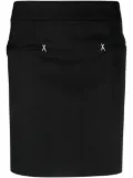 Genny crystal-embellished detail skirt - Black
