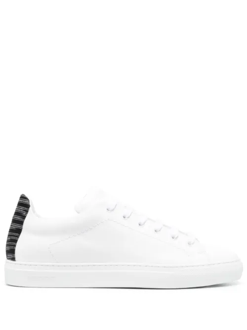 Baskets en cuir à logo - Missoni - Modalova