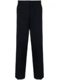 Missoni straight-leg wool-blend trousers - Blue
