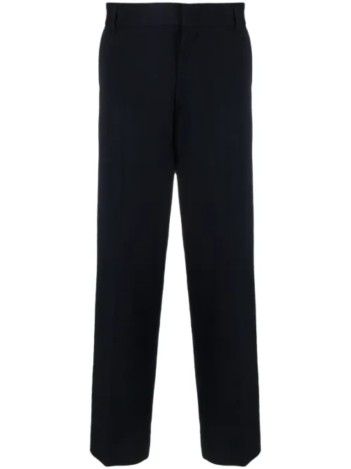 Pantalon en laine mélangée à coupe droite - Missoni - Modalova