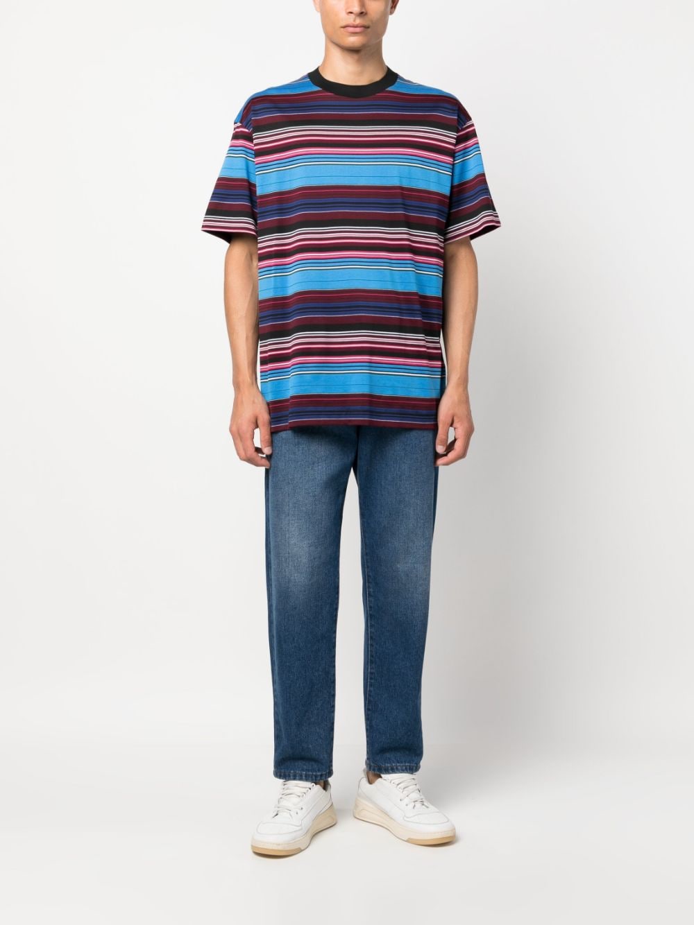 Missoni Gestreept T-shirt - Blauw