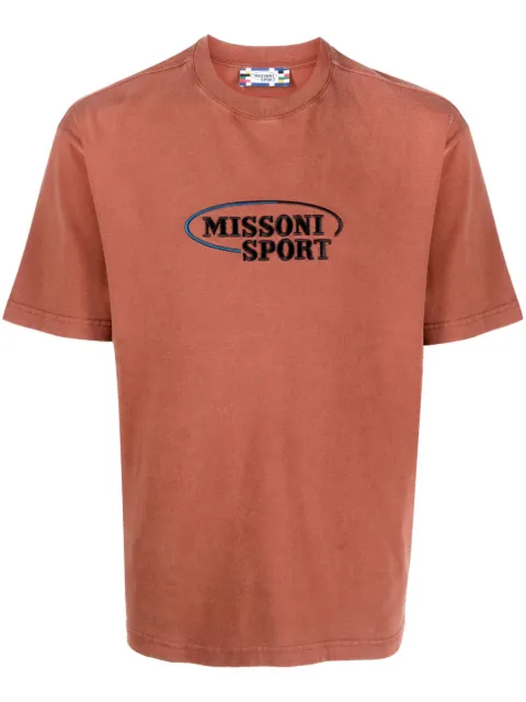 Missoni playera con logo bordado