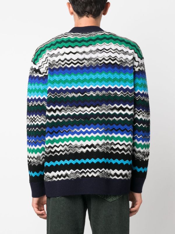 Missoni ジグザグ ニットカーディガン - Farfetch