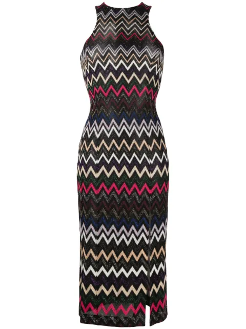 Missoni zigzag-woven midi dress