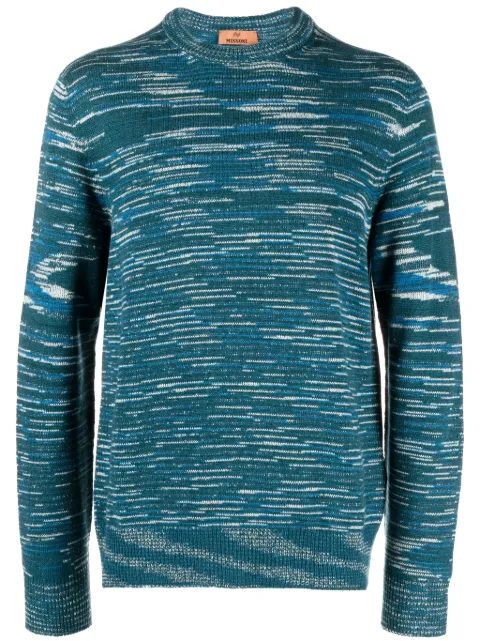 Missoni Kaschmirpullover mit Intarsien-Streifen