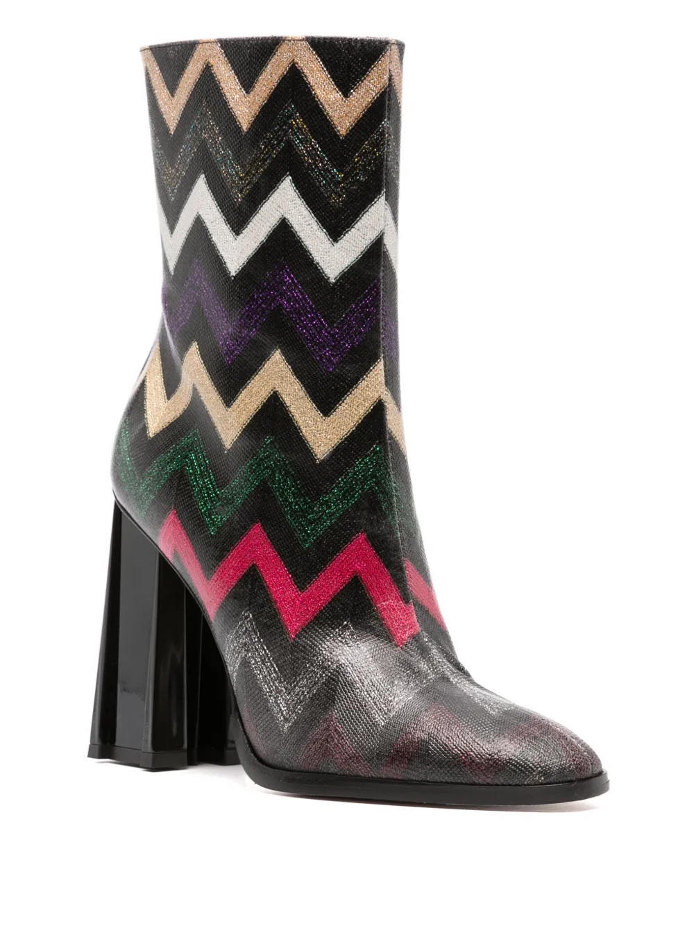 Missoni Leren laarzen - Zwart