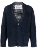 Missoni V-neck knitted cardigan - Blue