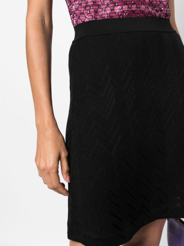 Missoni black discount pencil skirt