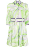 MC2 Saint Barth Toile De Jouy minidress - Green