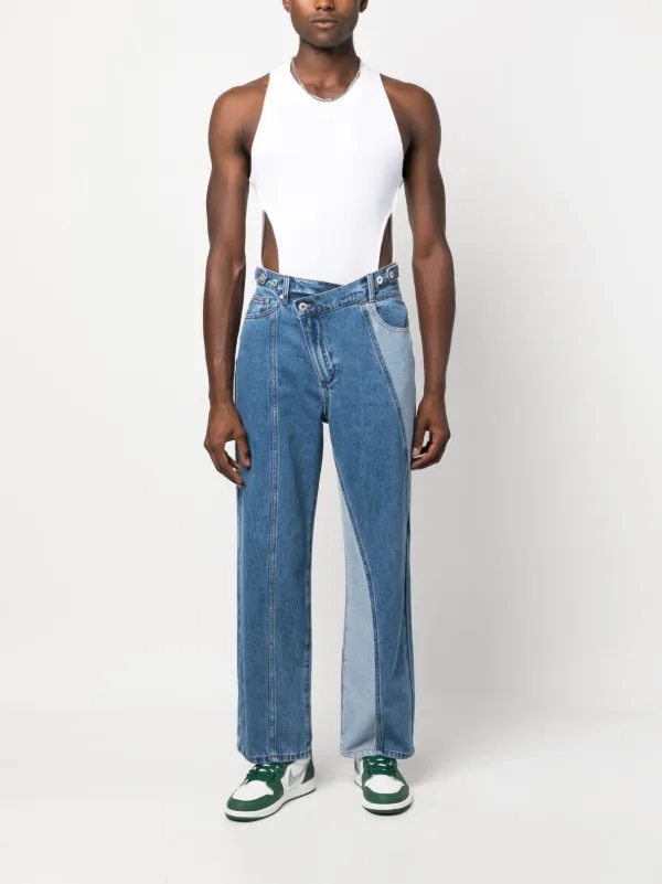関送込 Niche Design Shaped Deconstructed Jeans 20240969_50555741_600.jpg