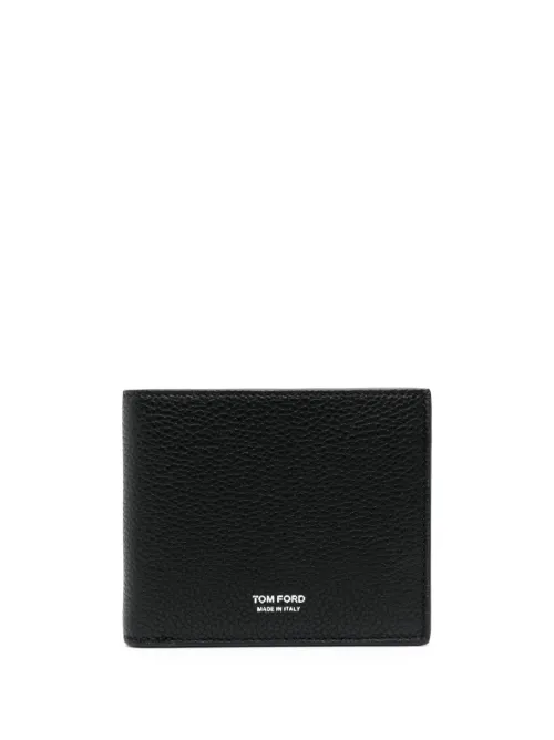 Portefeuille en cuir grainé - TOM FORD - Modalova
