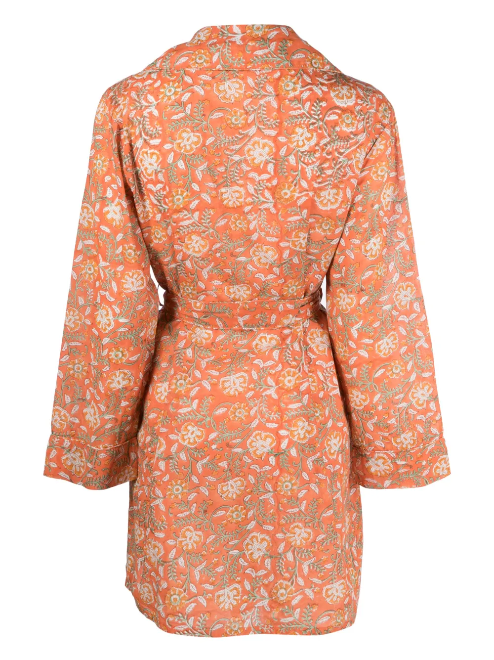 Rixo Reina floralprint Cotton Robe Farfetch