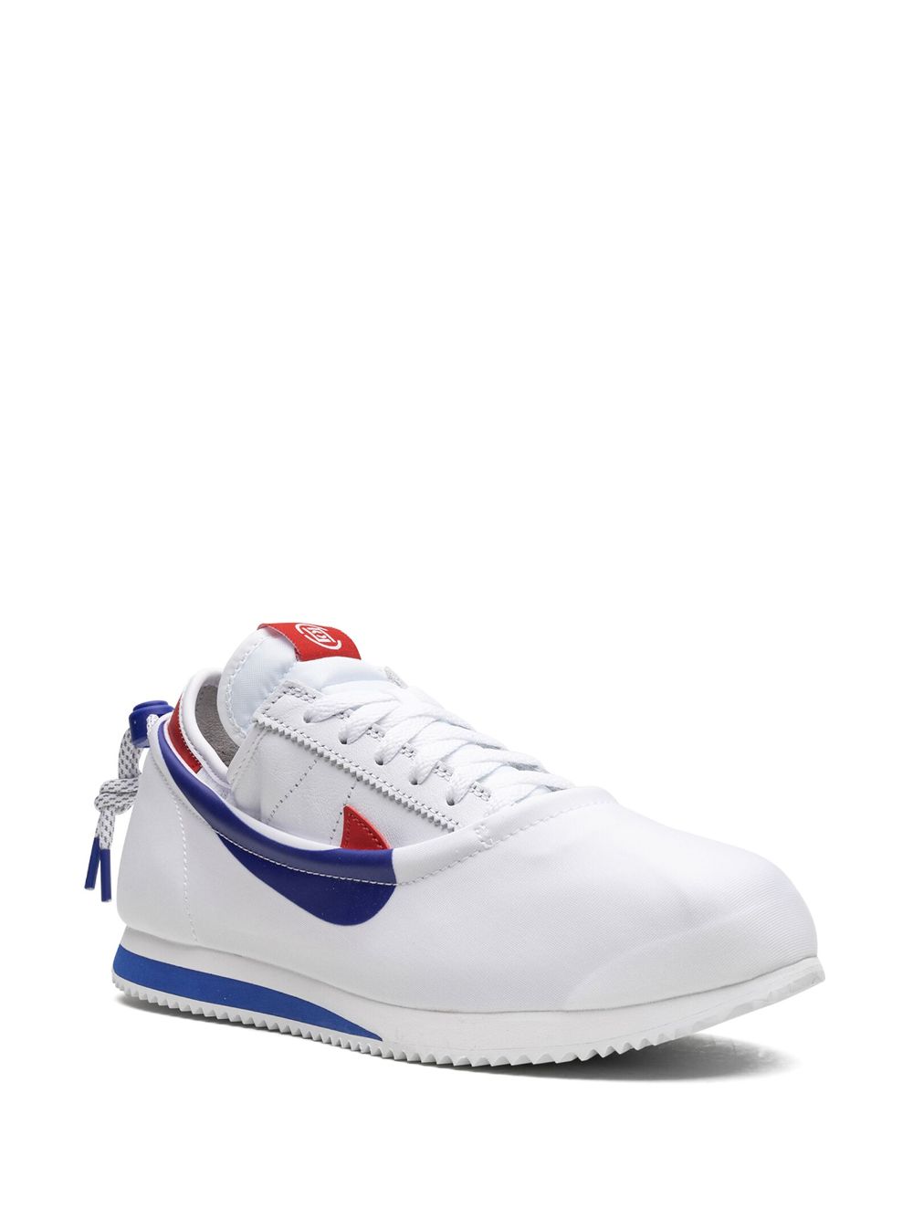 Shop Nike X Clot Cortez "white/royal/red" Sneakers
