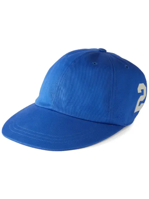 Gucci logo-print cotton-canvas baseball cap